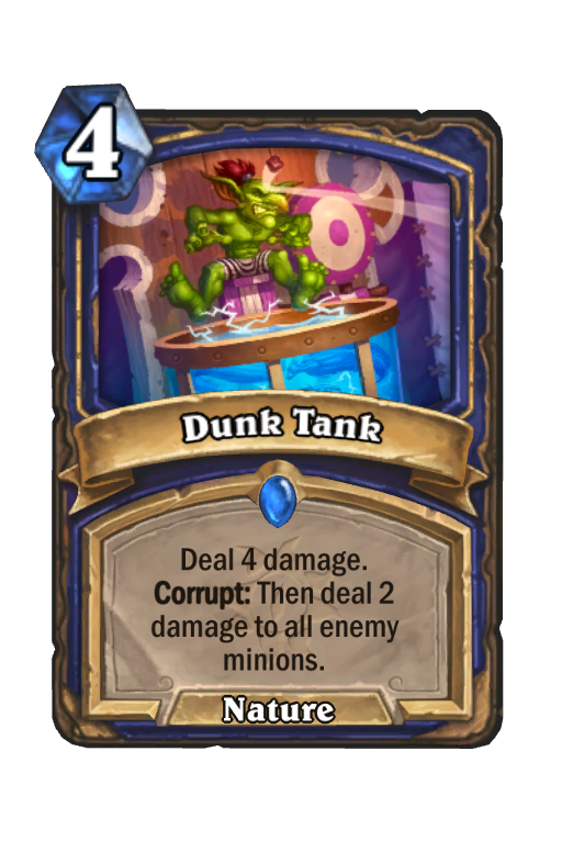 Dunk Tank Hearthstone kártya