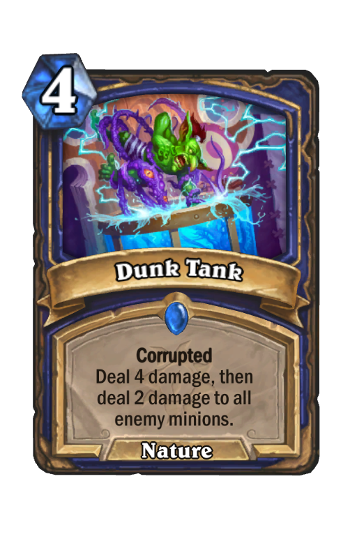 Dunk Tank Hearthstone kártya