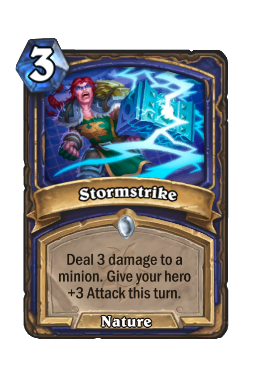 Stormstrike Hearthstone kártya