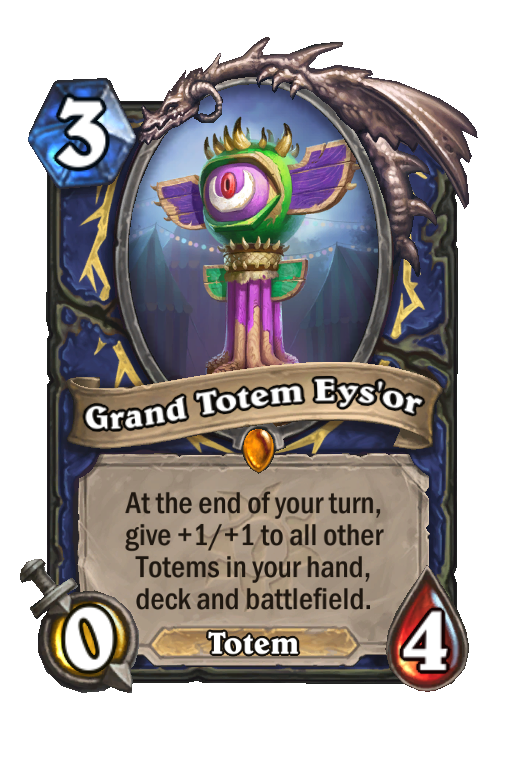 Grand Totem Eys'or Hearthstone kártya