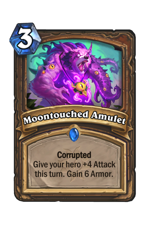Moontouched Amulet Hearthstone kártya
