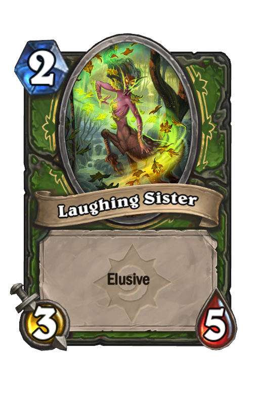 Laughing Sister Hearthstone kártya