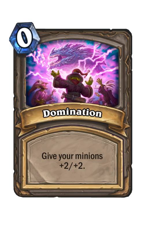Domination Hearthstone kártya