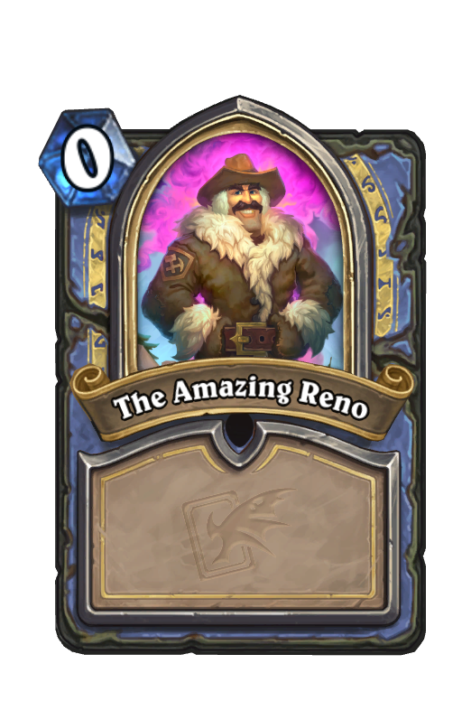 The Amazing Reno Hearthstone kártya