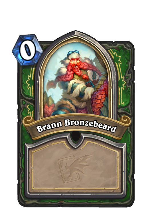 Brann Bronzebeard Hearthstone kártya