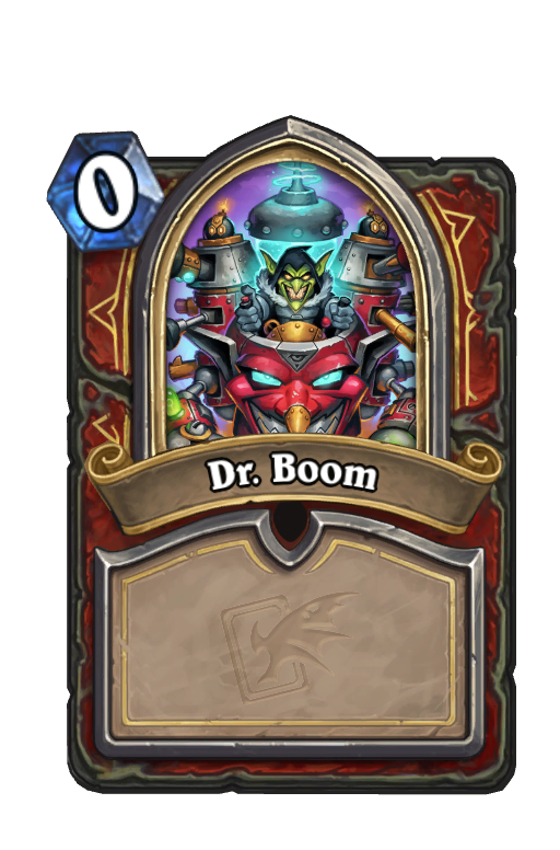 Dr. Boom Hearthstone kártya