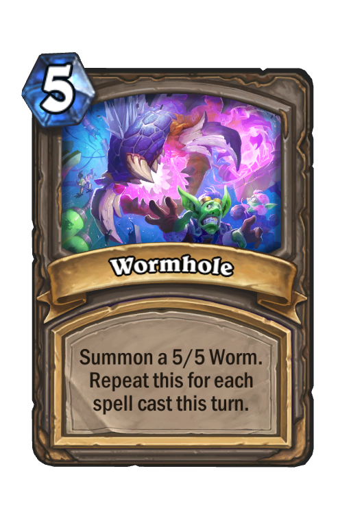 Wormhole Hearthstone kártya