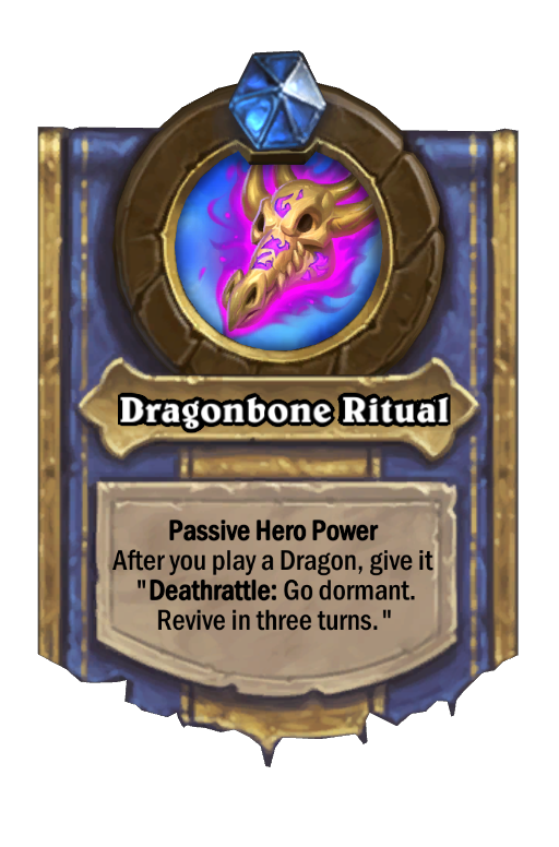 Dragonbone Ritual Hearthstone kártya