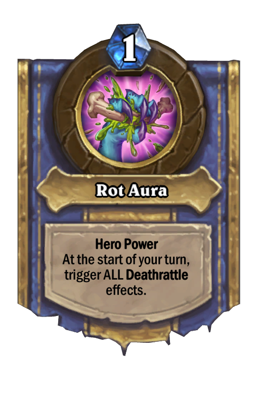 Rot Aura Hearthstone kártya