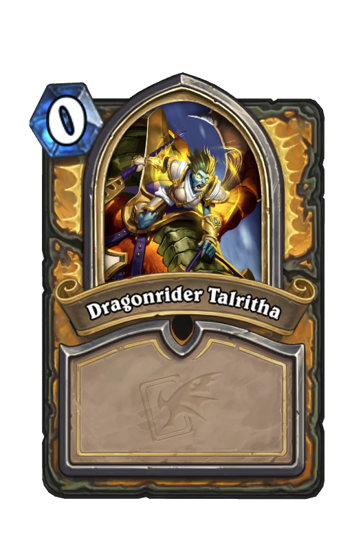 Dragonrider Talritha Hearthstone kártya