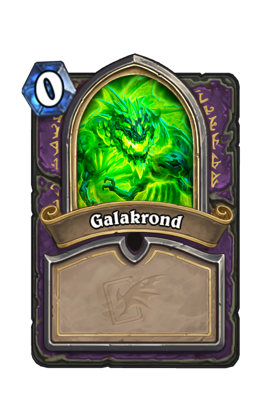 Galakrond Hearthstone kártya