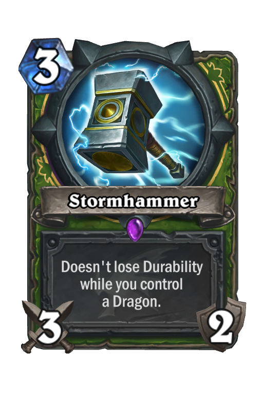 Stormhammer Hearthstone kártya