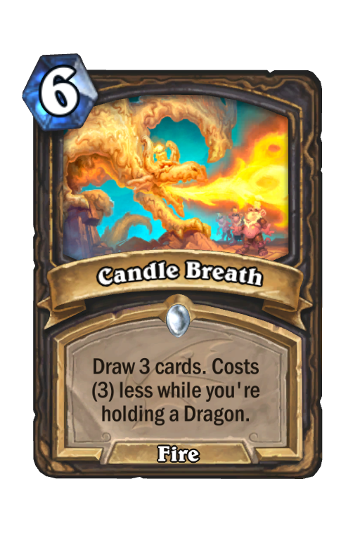 Candle Breath Hearthstone kártya