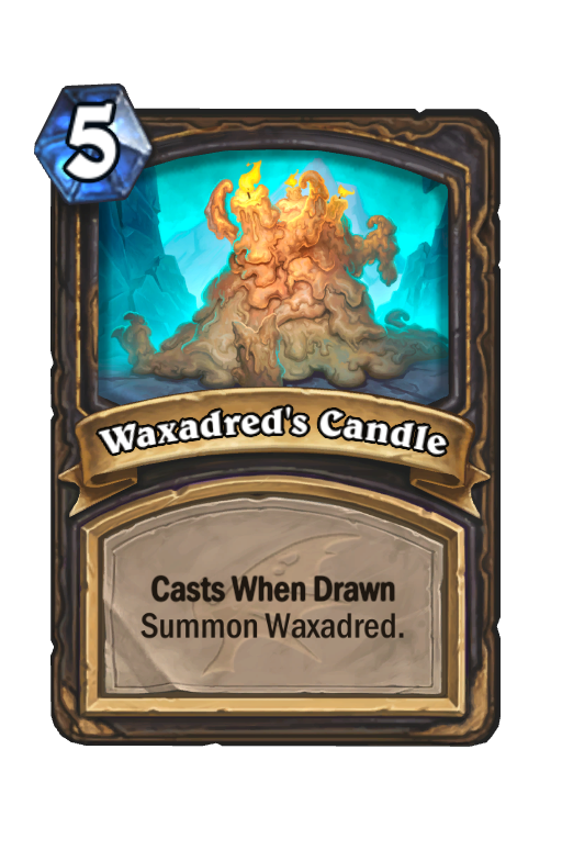 Waxadred's Candle Hearthstone kártya