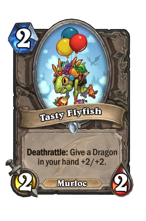 Tasty Flyfish Hearthstone kártya