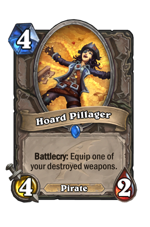 Hoard Pillager Hearthstone kártya