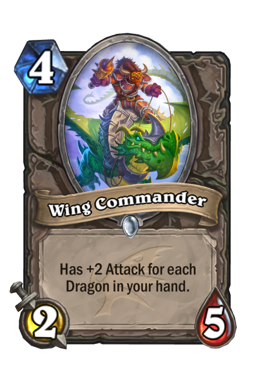 Wing Commander Hearthstone kártya