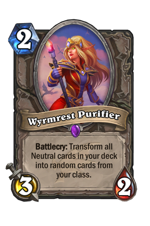 Wyrmrest Purifier Hearthstone kártya