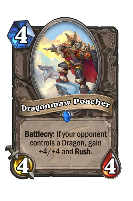 Dragonmaw Poacher Hearthstone kártya