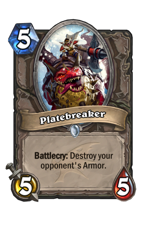 Platebreaker Hearthstone kártya