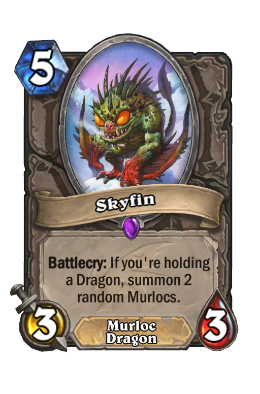 Skyfin Hearthstone kártya