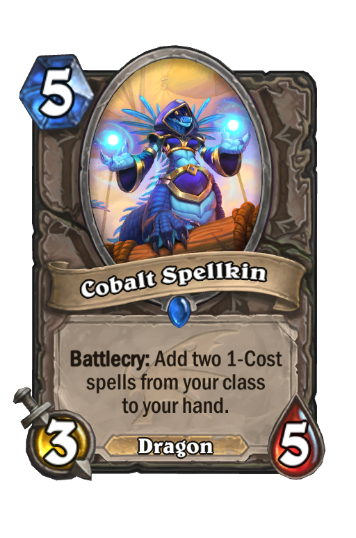 Cobalt Spellkin Hearthstone kártya
