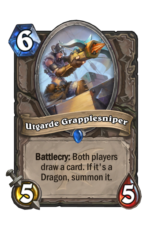 Utgarde Grapplesniper Hearthstone kártya