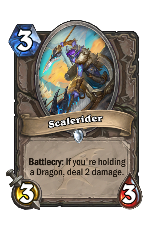 Scalerider Hearthstone kártya