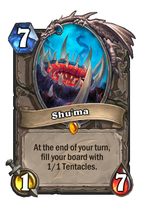 Shu'ma Hearthstone kártya