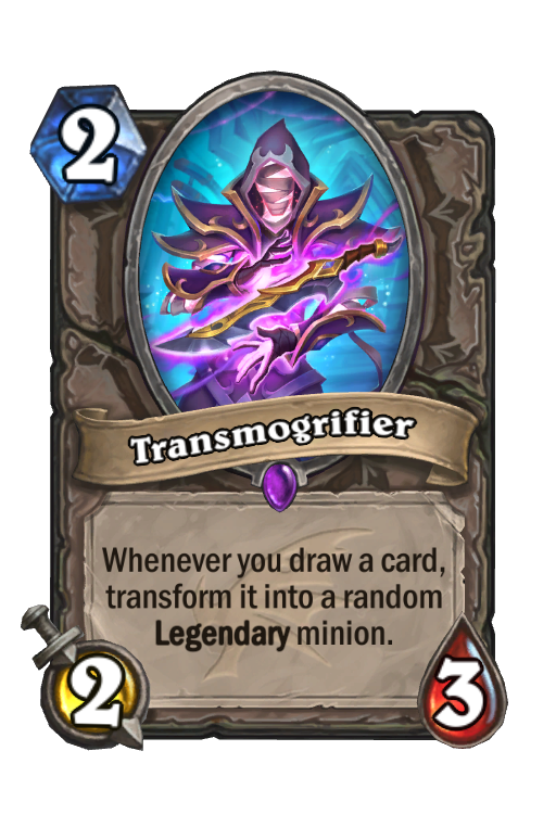 Transmogrifier Hearthstone kártya