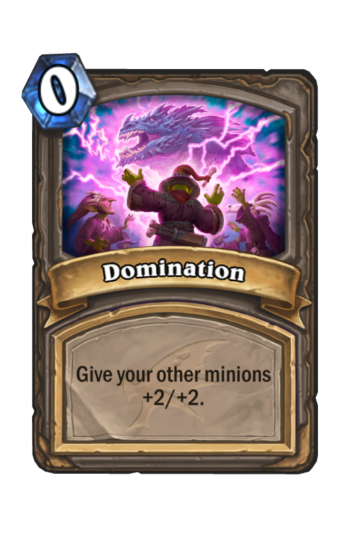 Domination Hearthstone kártya