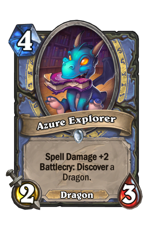 Azure Explorer Hearthstone kártya