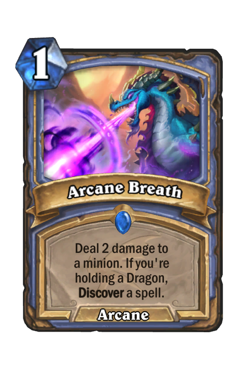 Arcane Breath Hearthstone kártya