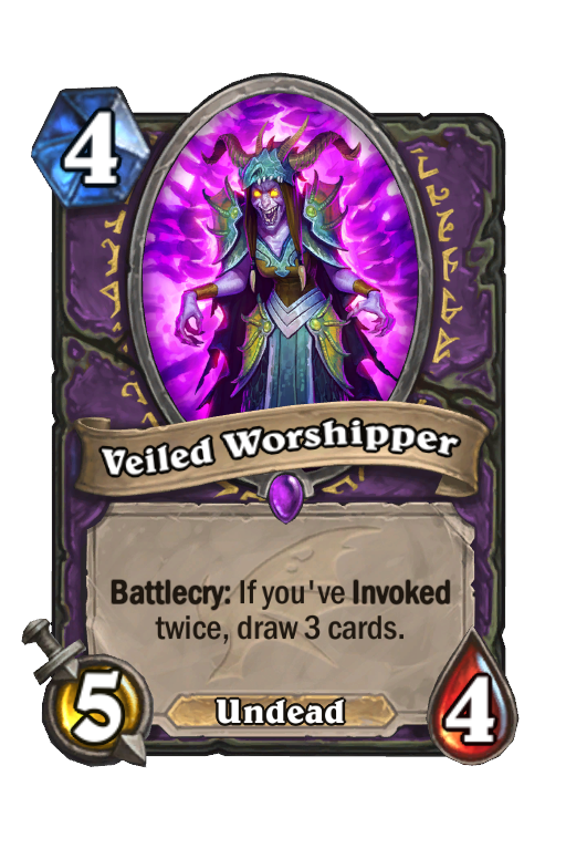 Veiled Worshipper Hearthstone kártya