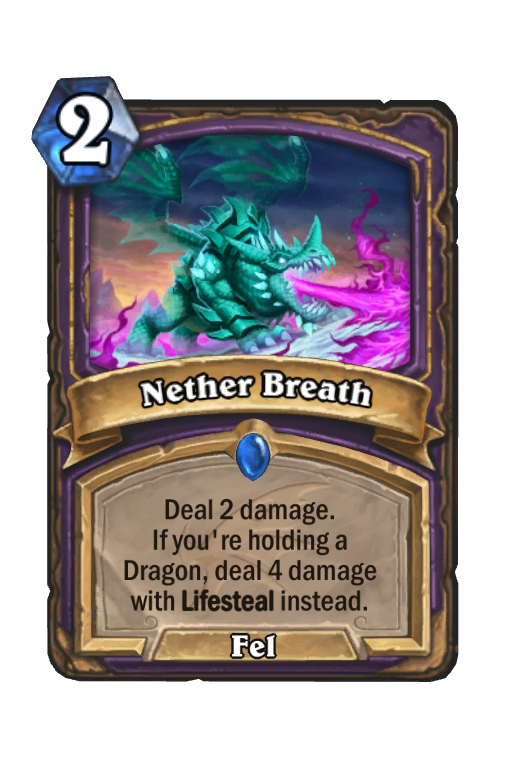 Nether Breath Hearthstone kártya