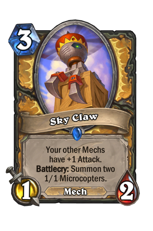 Sky Claw Hearthstone kártya