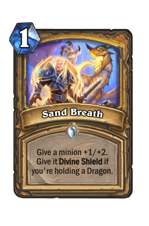 Sand Breath Hearthstone kártya