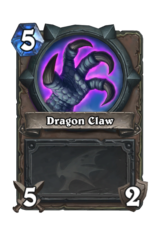 Dragon Claw Hearthstone kártya