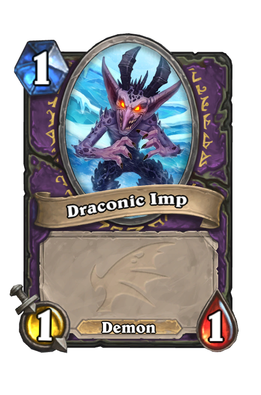 Draconic Imp Hearthstone kártya