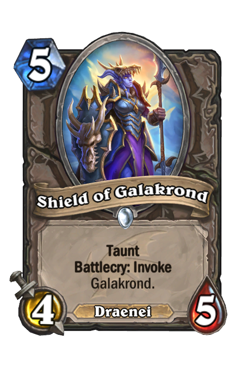 Shield of Galakrond Hearthstone kártya