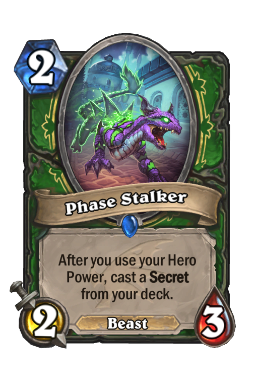 Phase Stalker Hearthstone kártya
