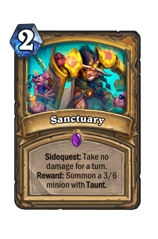 Sanctuary Hearthstone kártya