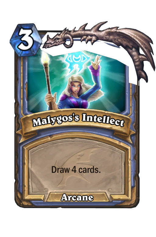 Malygos's Intellect Hearthstone kártya