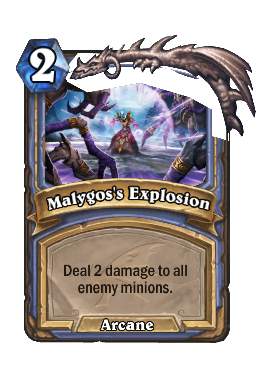 Malygos's Explosion Hearthstone kártya