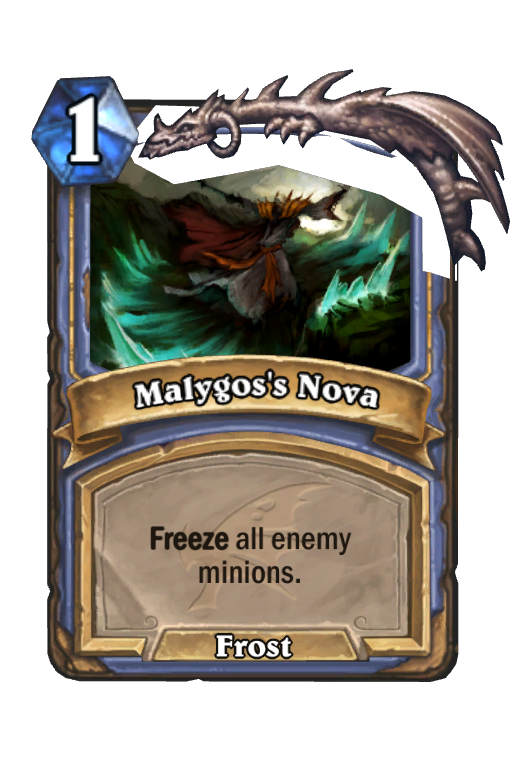 Malygos's Nova Hearthstone kártya
