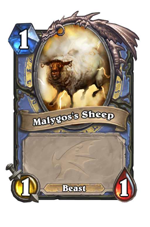 Malygos's Sheep Hearthstone kártya
