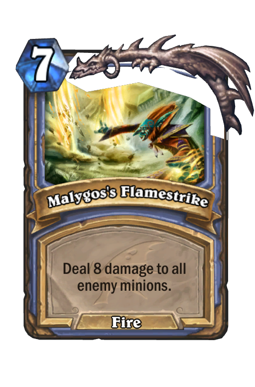 Malygos's Flamestrike Hearthstone kártya