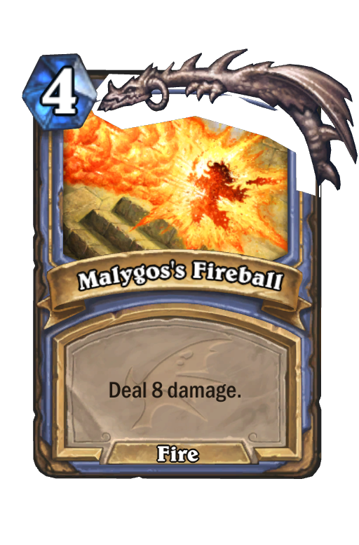 Malygos's Fireball Hearthstone kártya