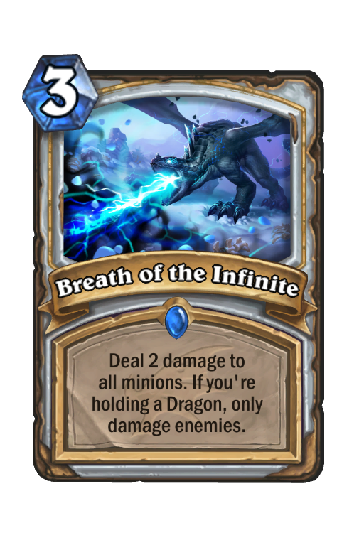 Breath of the Infinite Hearthstone kártya