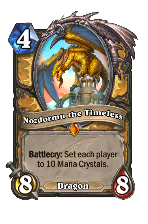 Nozdormu the Timeless Hearthstone kártya